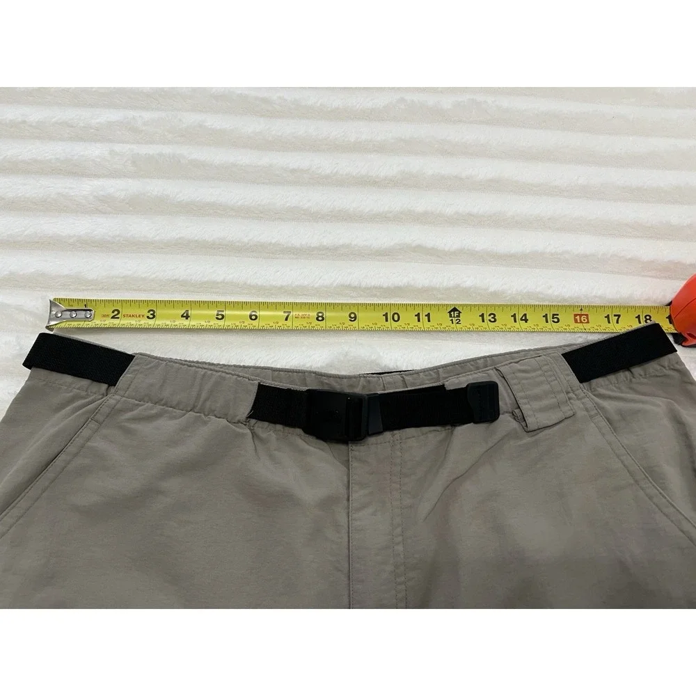 The North Face Cargo Shorts Mens Beige Nylon Hiking Camping Outdoor  Size‎ L